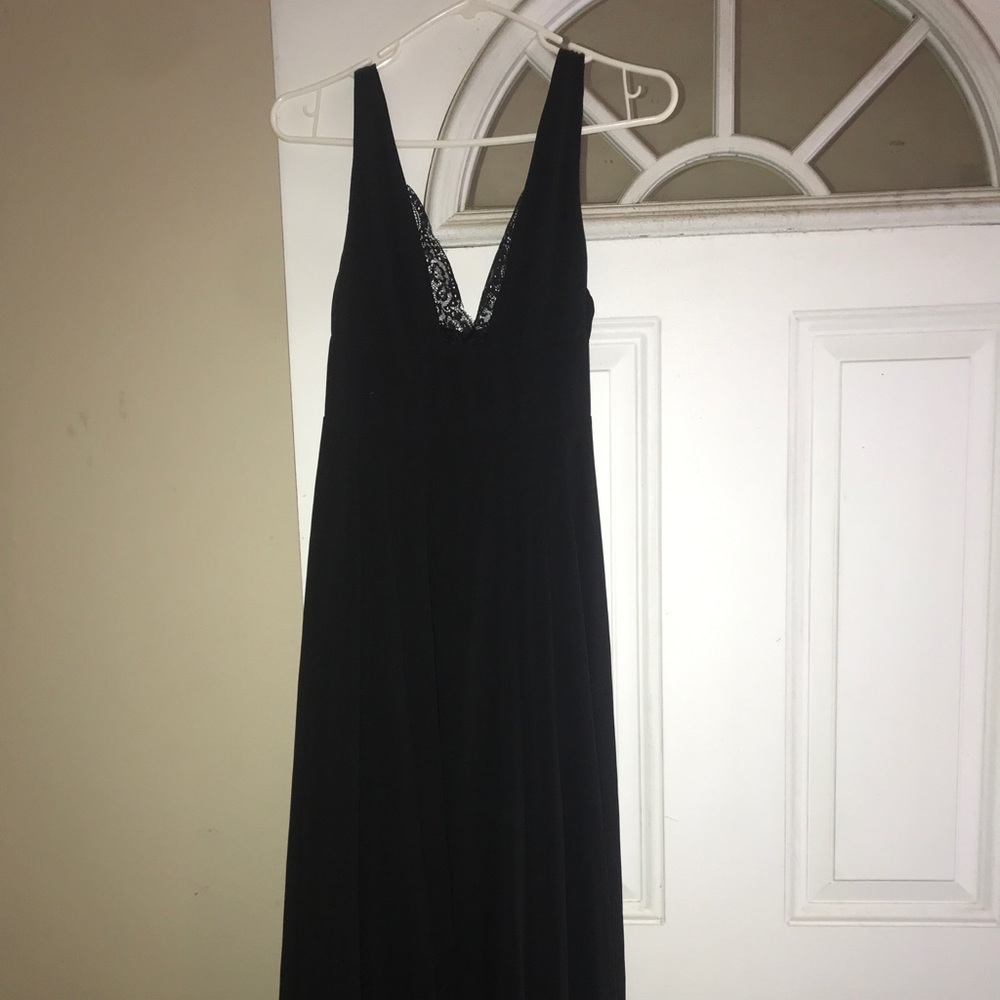 Black formal Lulus dress - Picture 1 of 4